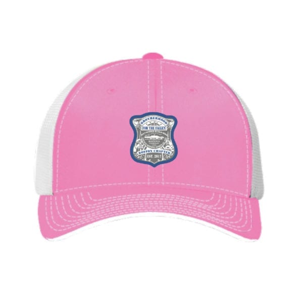Brotherhood For the Fallen Boston | Pink Trucker Hat