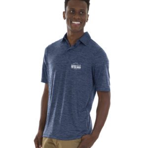Navy Space Dye Polo