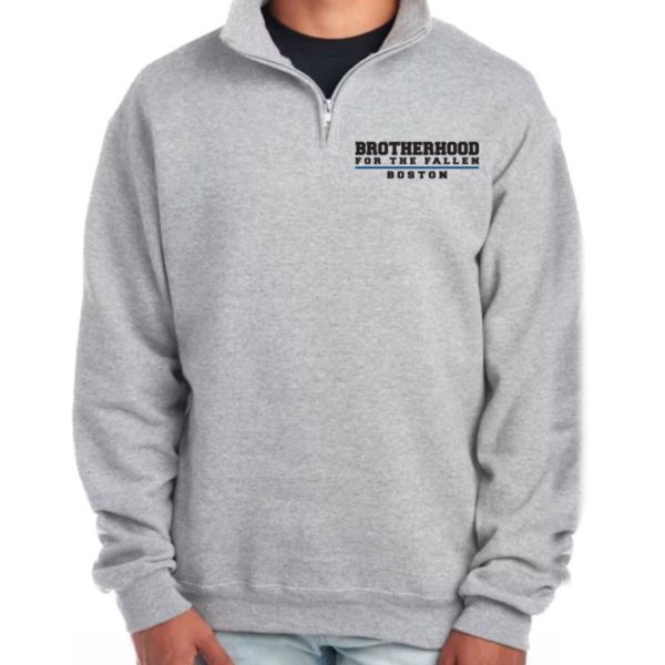 BFTF Grey ¼ Zip Hoodies