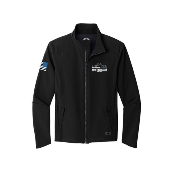 Ogio Full Zip Soft Shell Jacket (Black)